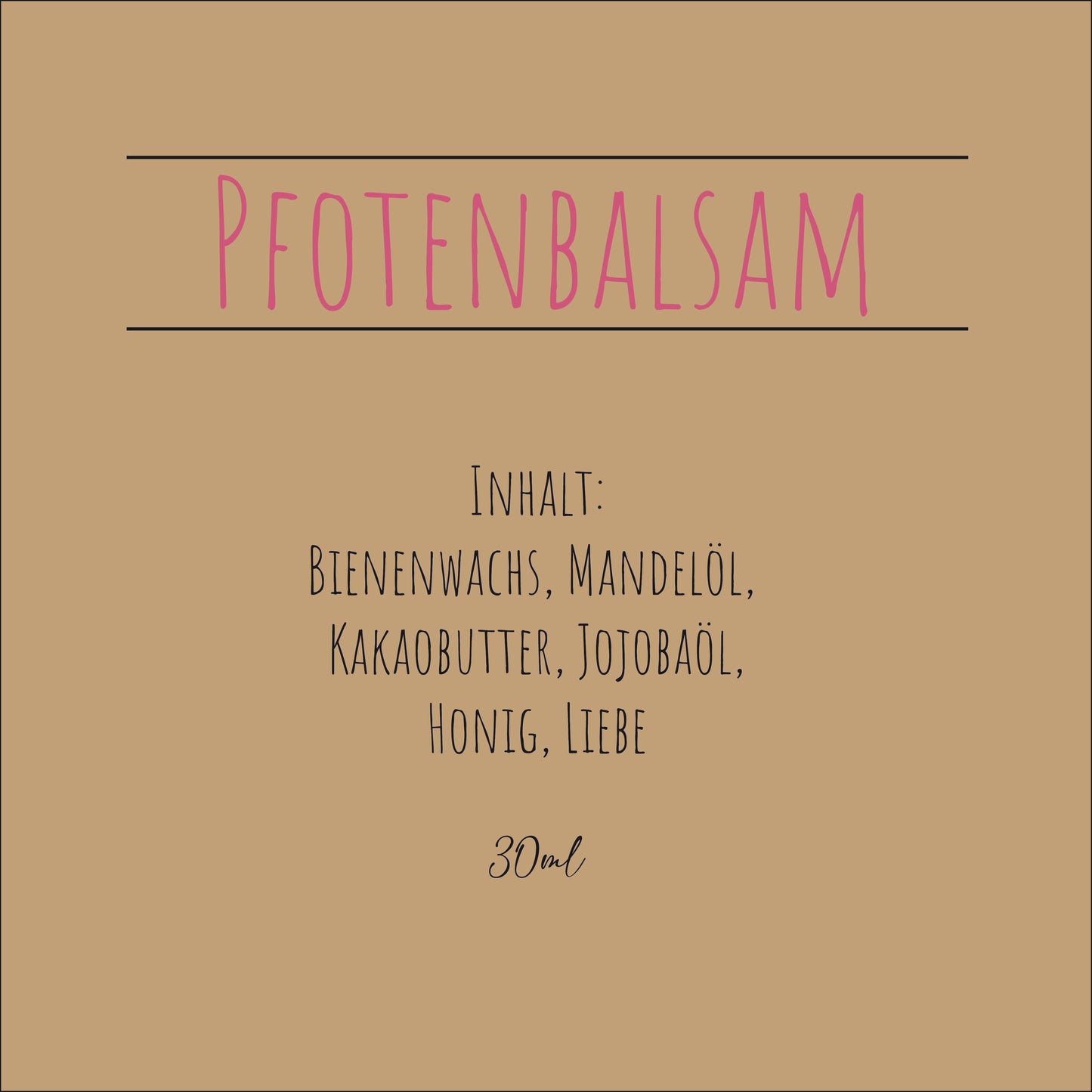 Pfotenbalsam