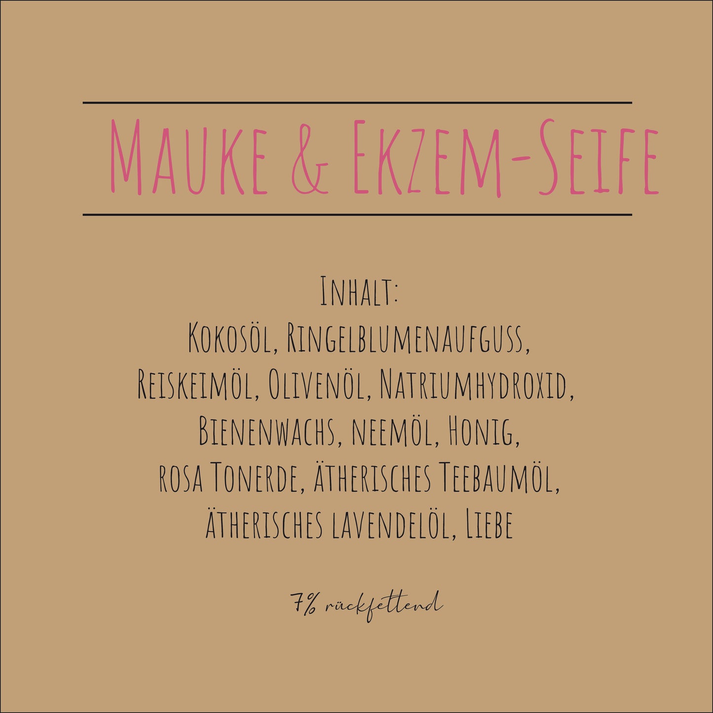 Mauke & Ekzem-Seife